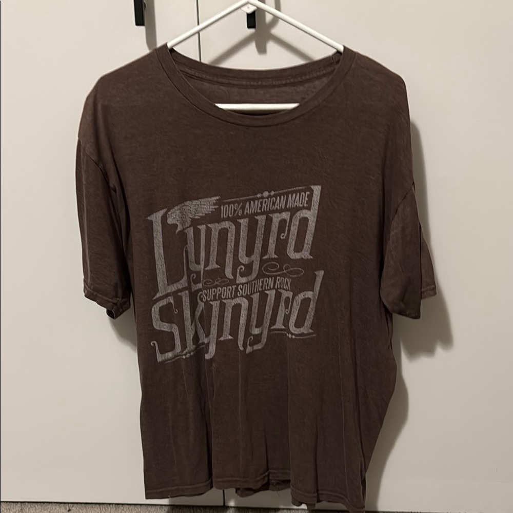 Lynyrd Skynyrd Brown Graphic T-Shirt